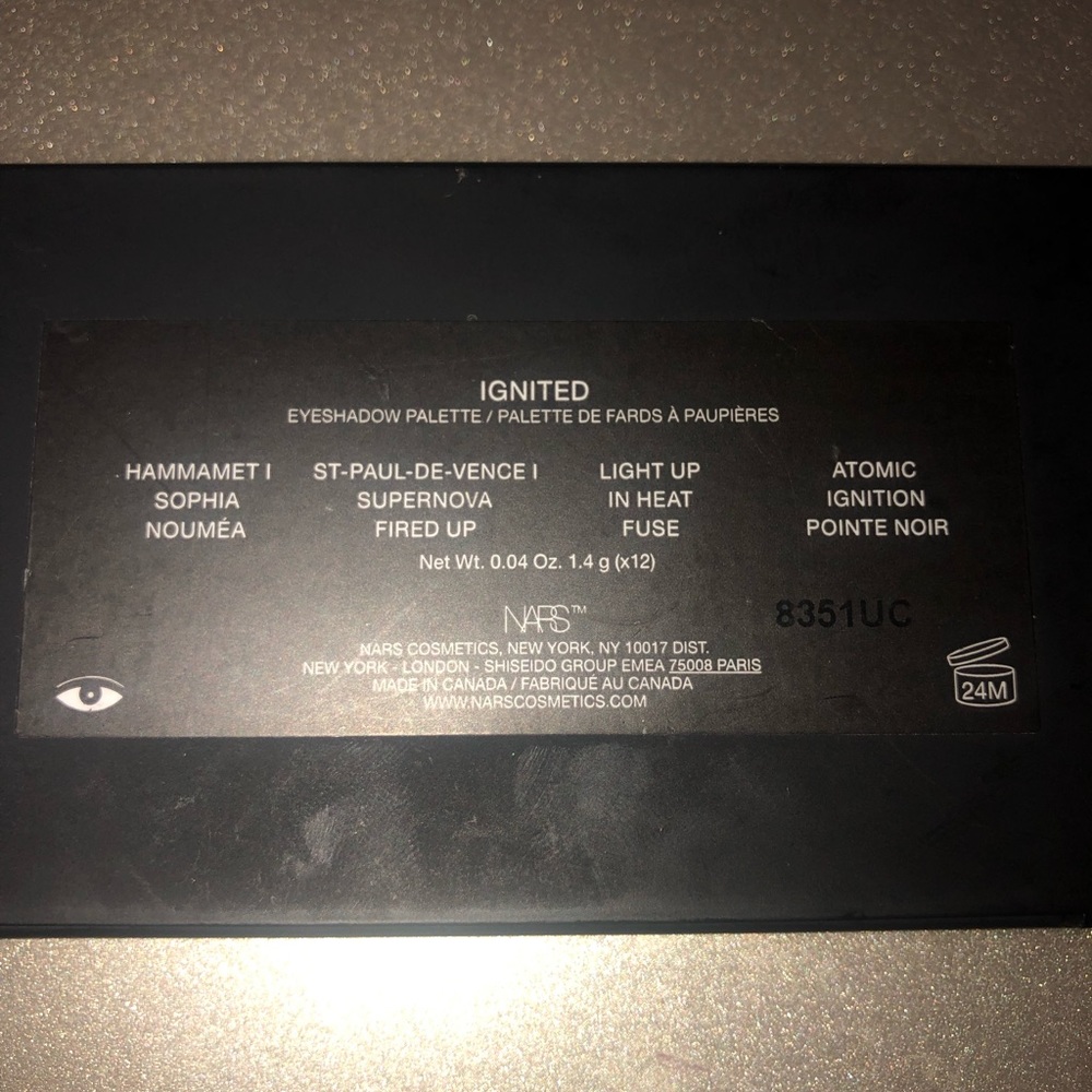 NARS IGNITED PALLETTE